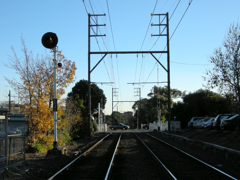 135378: Nunawading looking towards Melbourne from platforms