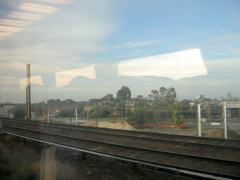 135406: Tottenham B Direct NE to SW Cloonnection under construction viewed from XPT