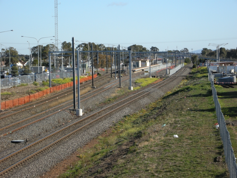 135422: Laverton looking towards Geelong from Freeway Overpass