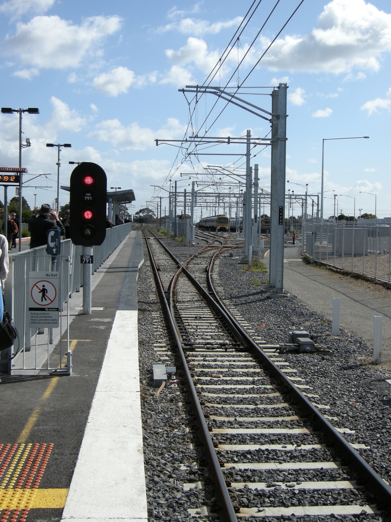 135554: Cranbourne Looking towards Stabling Sidings and Melbourne