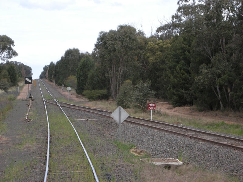 135706: Coonamble Line 523.5 km Siding South end looking towards Sydney