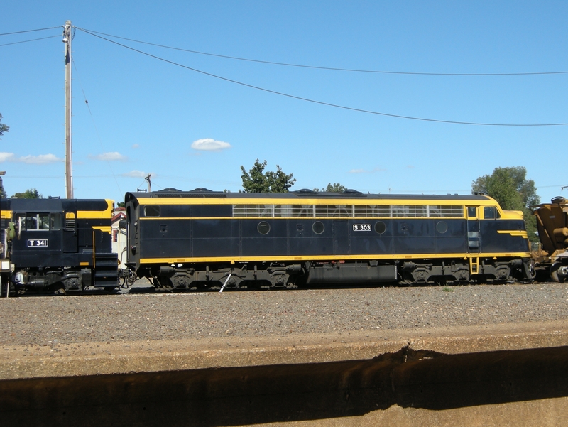 136507: Maryborough Up El Zorro Grain Train S 303 T 341 T 357 T 413