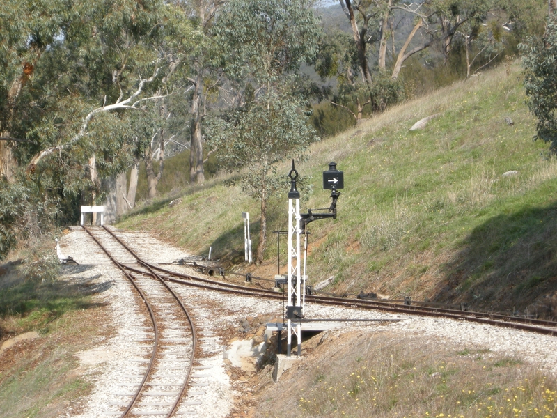 136554: Kerrisdale Mountain Railway Top Points viewed from descending train