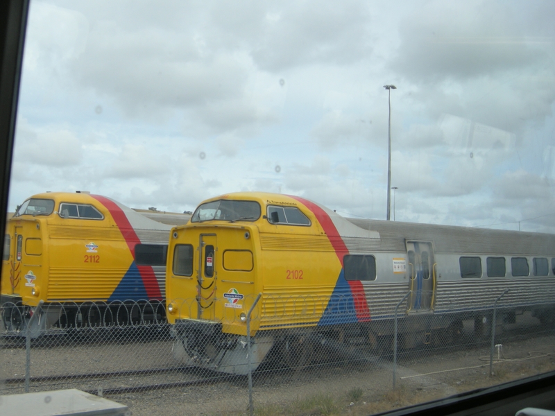 136599: Adelaide Railcar Depot 2112 2102 nearest