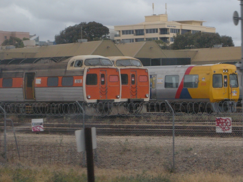136696: Adelaide Railcar Depot Stabled 2010 2xxx 3133