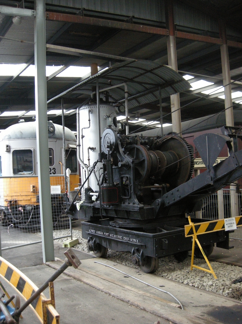 137309: Thirlmere NSW Rail Transport Museum Steam Crane 1064