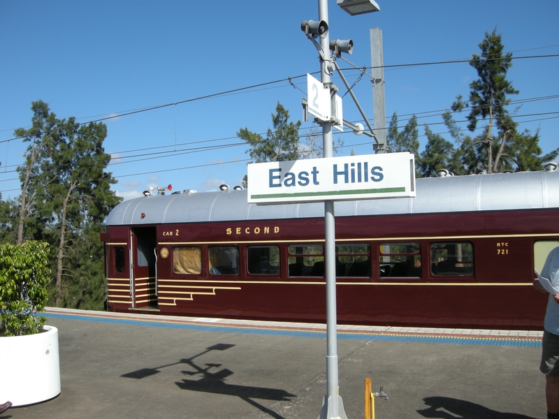 137327: East Hills 7R14 Up ARHS Special NTC 721 trailing