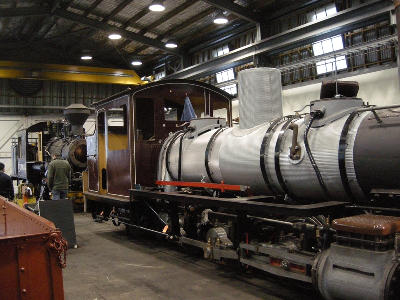 137599: Belgrave Locomotive Workshop 12A under overhaul