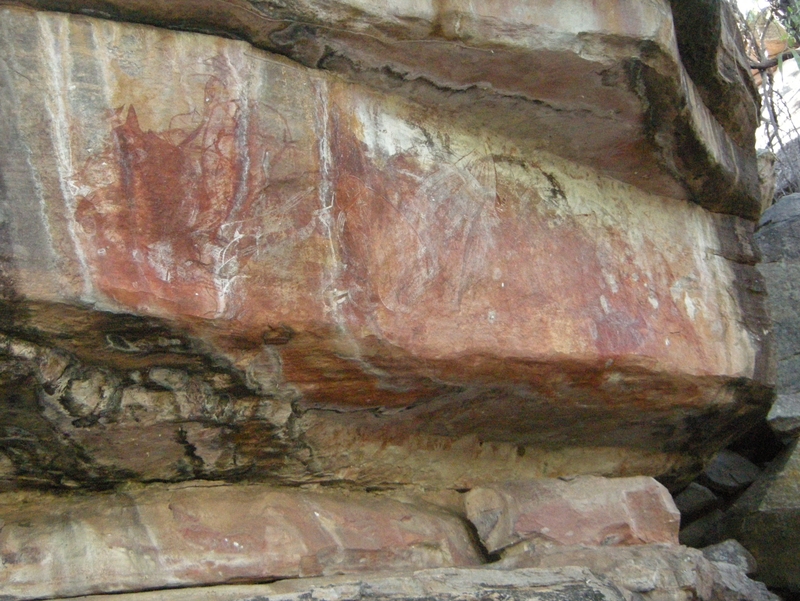 201610: Kakadu NP NT Ubirr Rock Painting