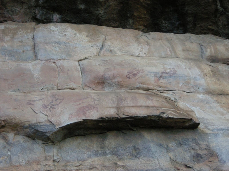 201611: Kakadu NP NT Ubirr Rock Painting