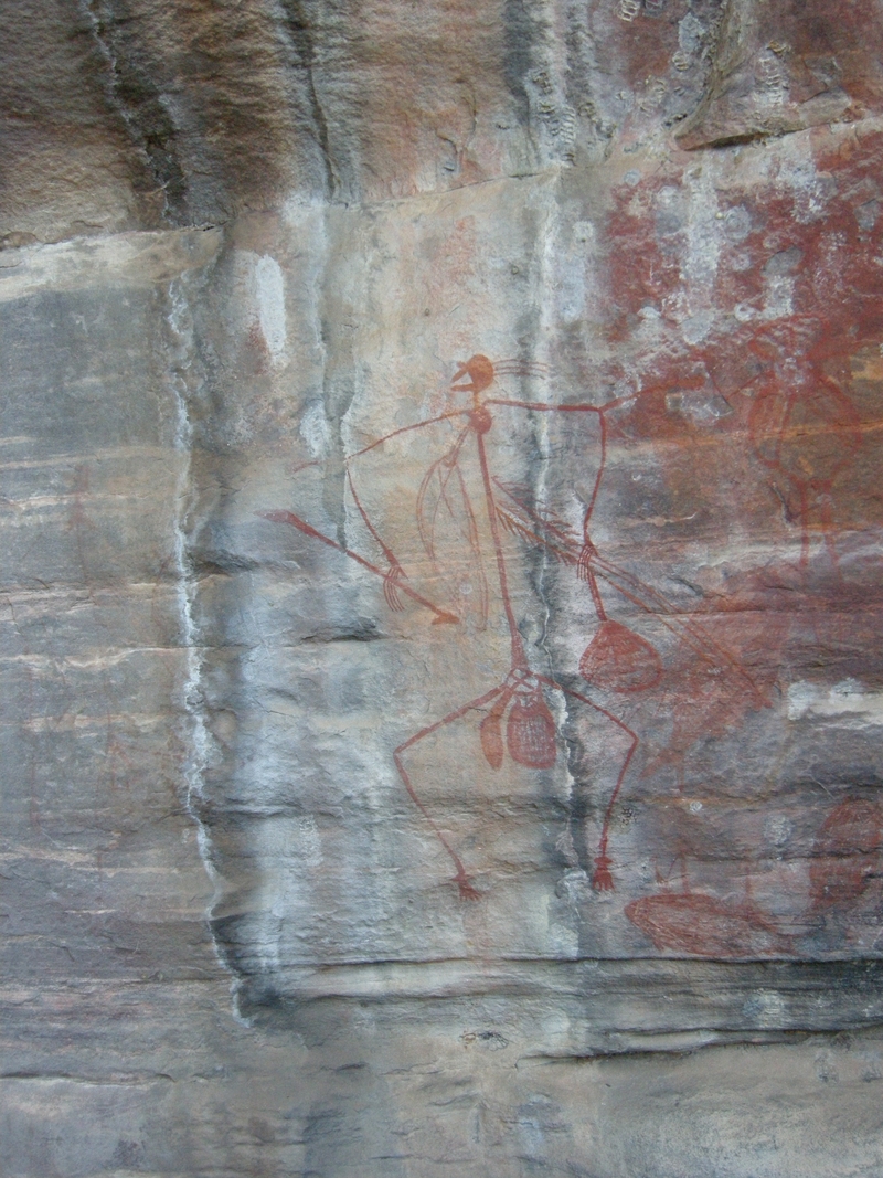 201615: Kakadu NP NT Ubirr Rock Painting