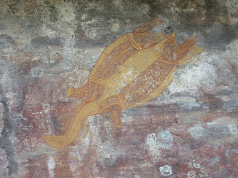 201616: Kakadu NP NT Ubirr Rock Painting