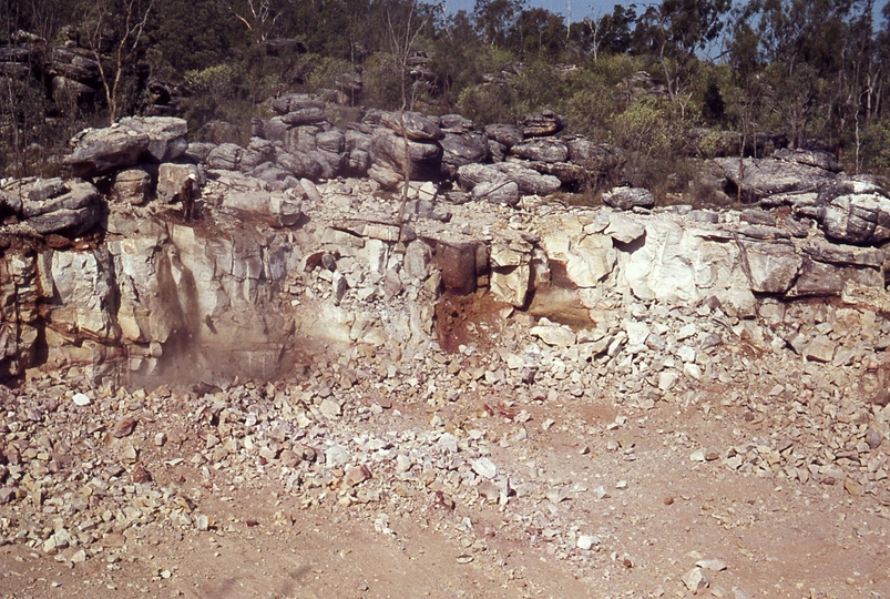 400121: Groote Eylandt NT BHP Alyangula Gorge Quarry