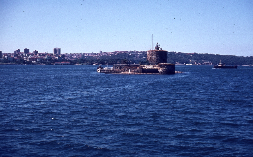 400222: Sydney NSW Fort Denison viewed from Manly Ferry