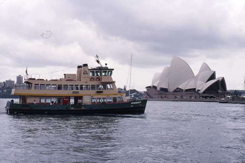 400703: Circular Quay NSW Sydney Ferry 'Friendship' Opera House in background