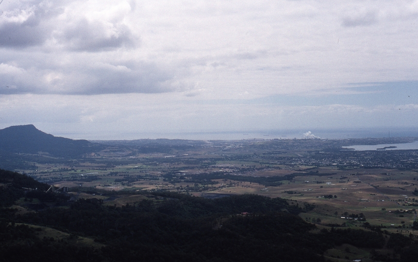 400711: Summit Tank NSW View looking North along escarpment