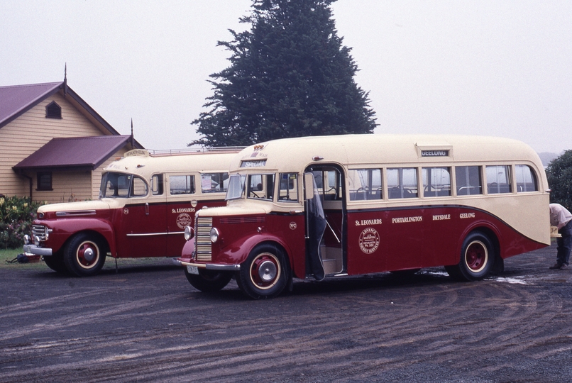 400740: Drysdale Raiiway Station Victoria Vintage Buses