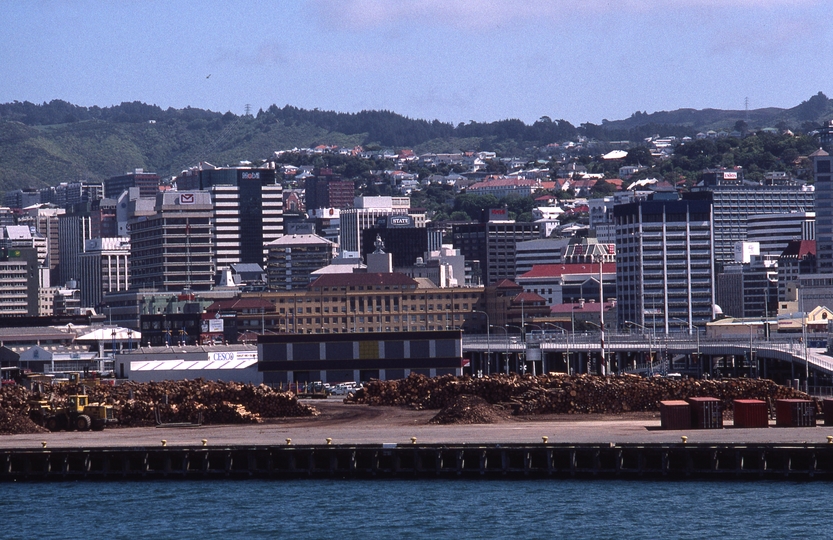 400840: Aotea Quary Wellington New Zealand City in background