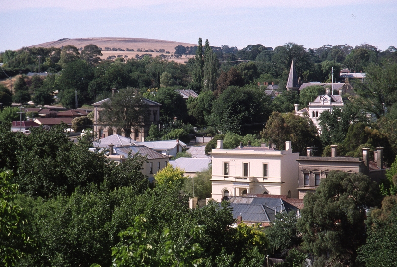 400956: Clunes Victoria viewed from Gold Mine Hill