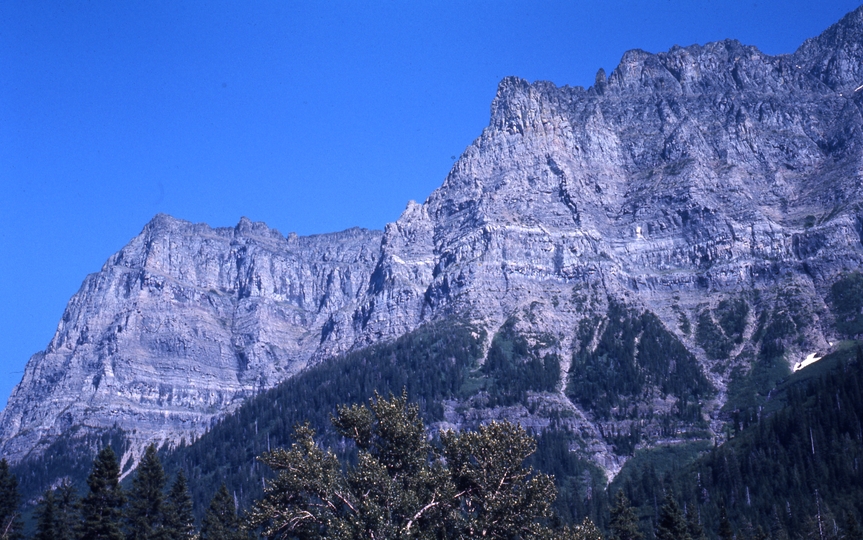 401165: Glacier Park MT US Mount Cannon