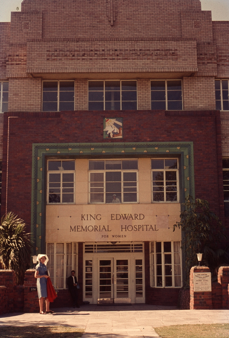 401599: Subiaco Western Australia King Edward Memorial Hospital Main Entrance Photo Wendy Langford