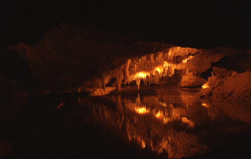 401668: Yanchep Western Australia Interior of caves Photo Wendy Langford