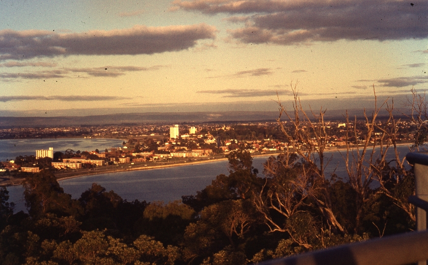 401727: South Perth Western Australia viewed from Kings Park Photo Wendy Langford