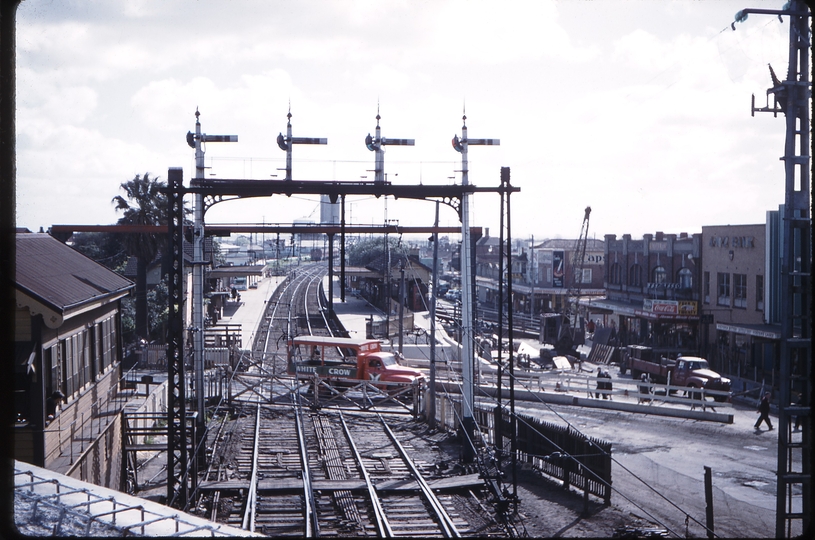 100063: Newport Station and Interlocked Gates viewed from Overpass