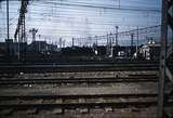 100187: Kyoto Japan Marshalling Yard Scene Steam Loco side on in distance Photo W M Langford