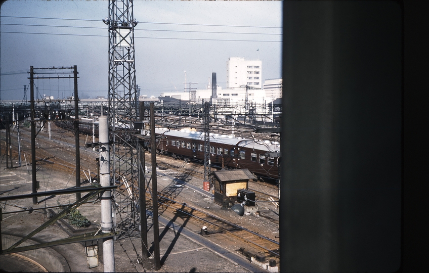 100192: Kyoto Japan Marshalling Yard Photo W M Langford