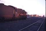 100219: West Footscray Up Goods R 736 Receding view of engine