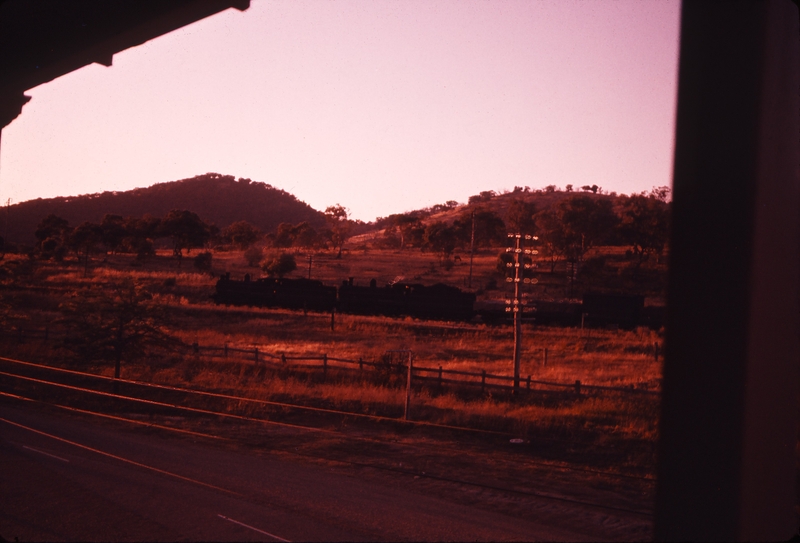 100321: Bethungra Up Goods 5594 5602 Receding view from verandah of Shirley Hotel