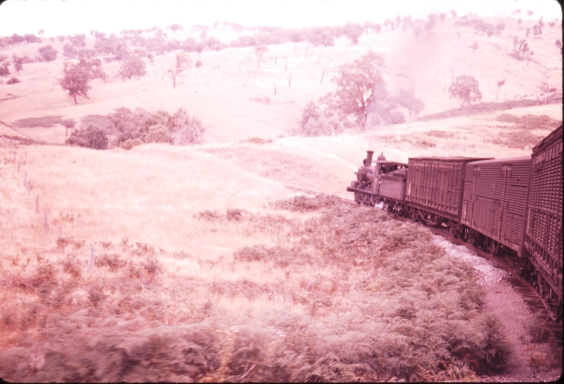 100416: Shaws - Wyabalena Section Down Mixed 1957 Receding view from carriage