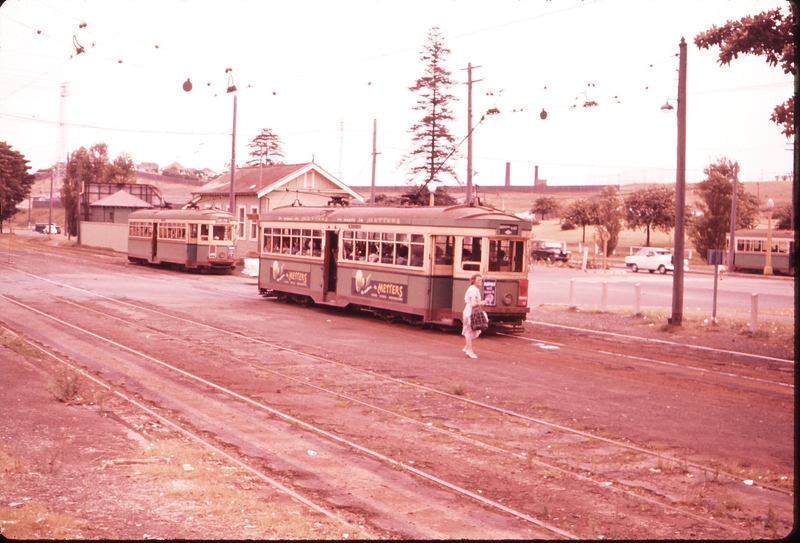 100494: Kensington Junction Down 1960 Up R1 2032 Note tram on opposite side of road in background