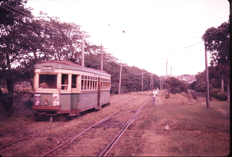 100532: Last tram of all R1 1995 en route to Randwick Shops