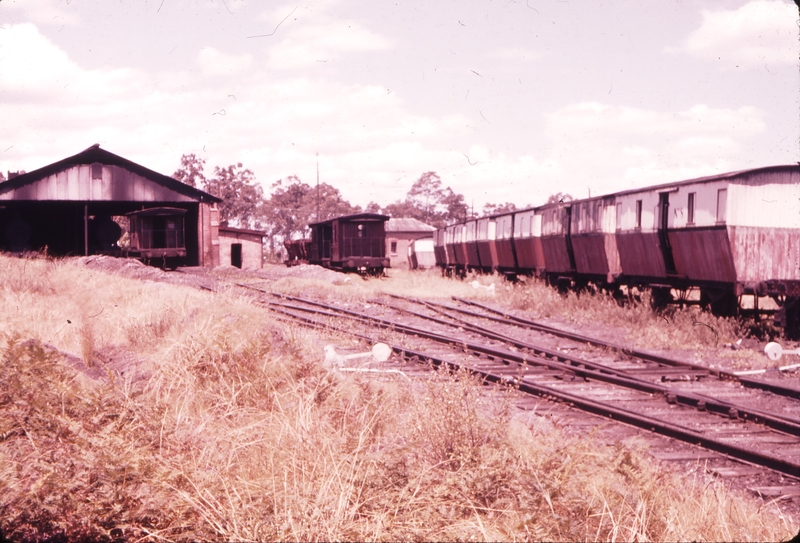 101155: Pelaw Main Miners carrioages and engine shed