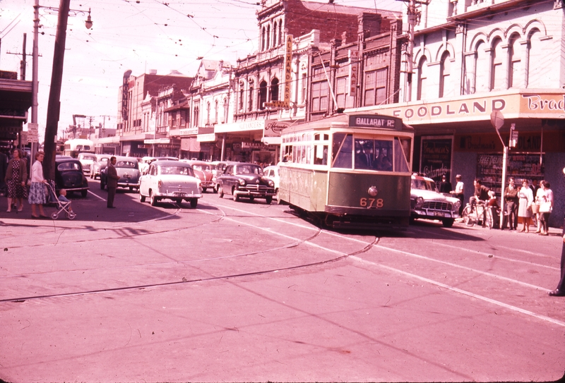 101384: Barkly Street at Droop Street Down to Ballarat Road X2 678