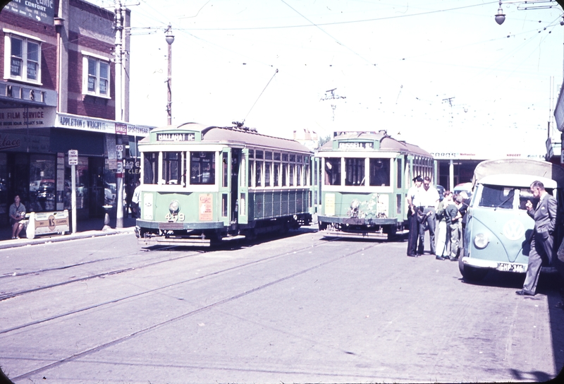 101392: Footscray Station Last Tram to Russell Street X1 463 Last Tram to Ballarat Road X1 459