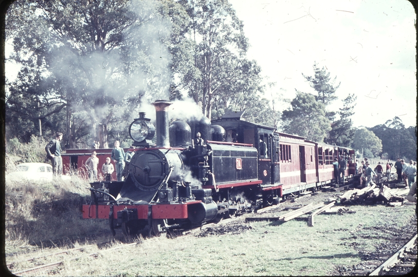 101708: Menzies Creek Down Ballast 7A First train since 1953