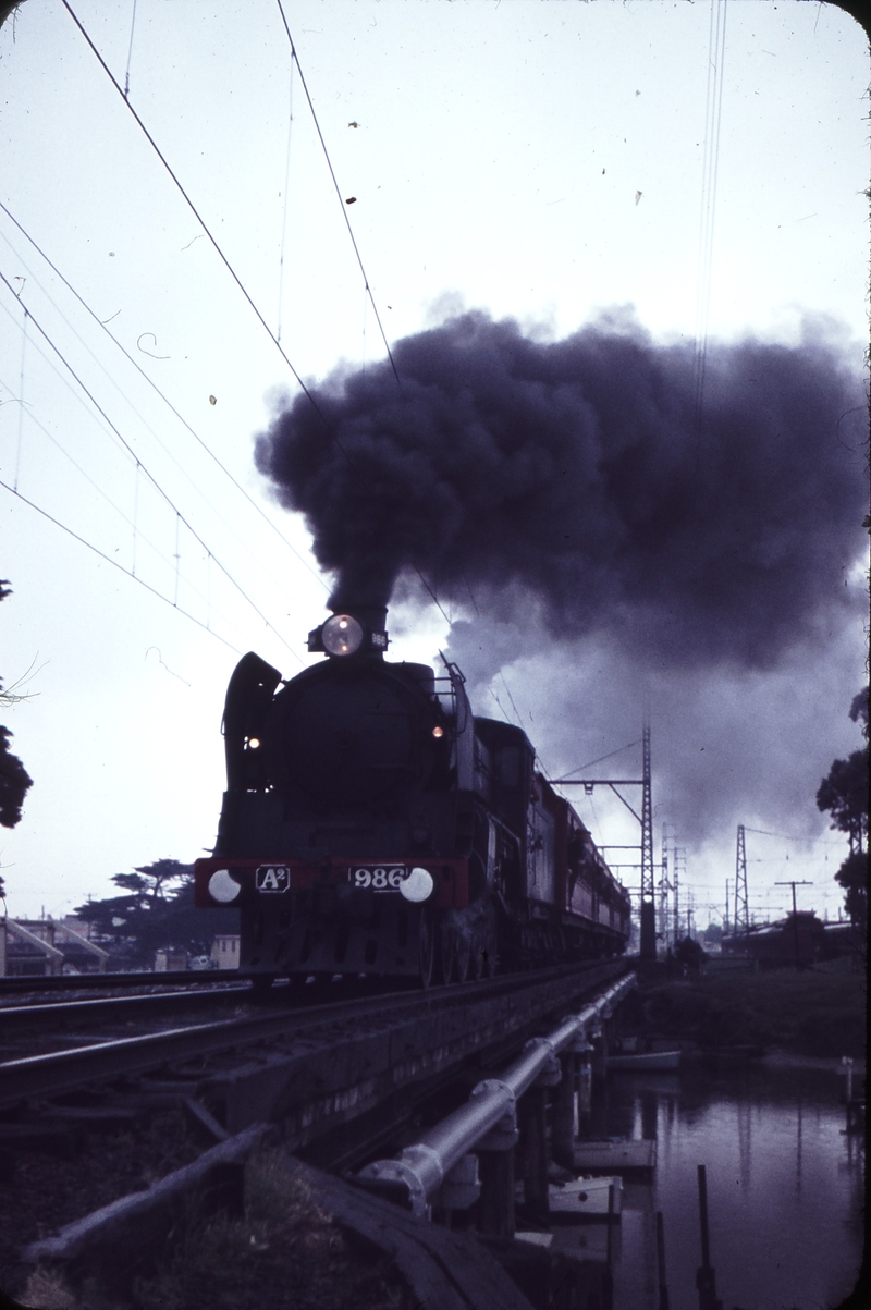 101922: Mordialloc Creek Bridge Down VSRCA Special A2 986