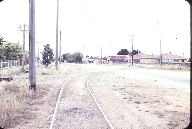 102130: Street Crossing Sebastopol Line Looking North