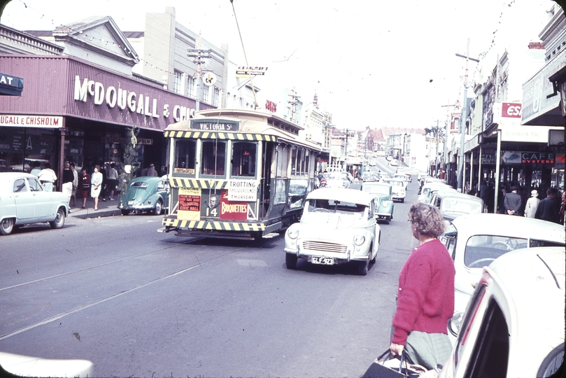 102147: Mt Pleasant Kine Junction up side Down to Victoria Street No 14