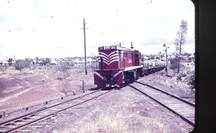 102215: Broken Hill near NSWGR Locoo Shed Shunt 28