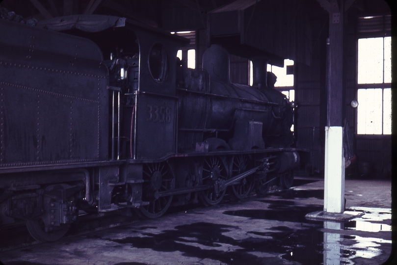 102225: Broken Hill NSWGR Loco Depot 3358