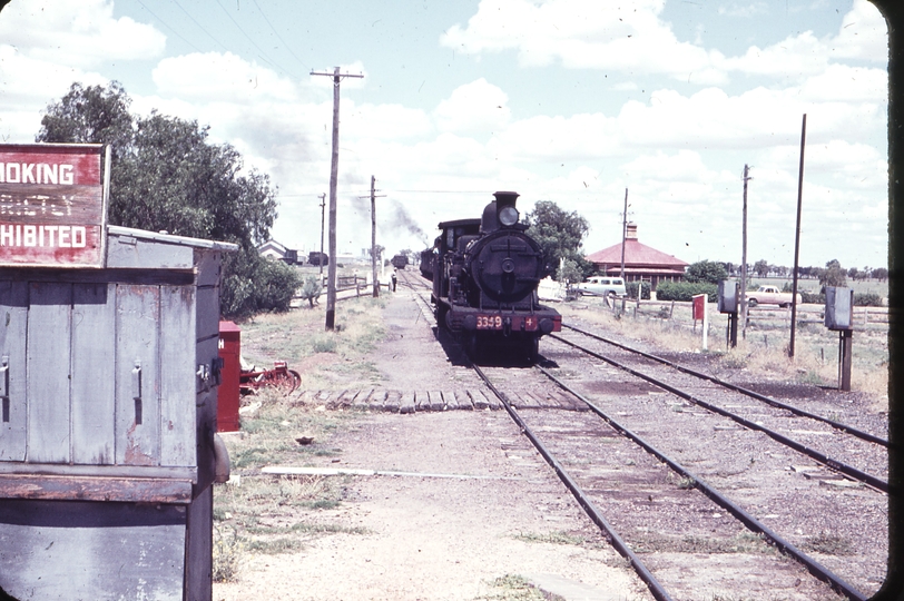 102358: Bourke Down Goods 3359 and in background Up Goods 3236