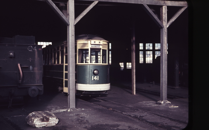 103096: Hobart Roundhouse Tram 141