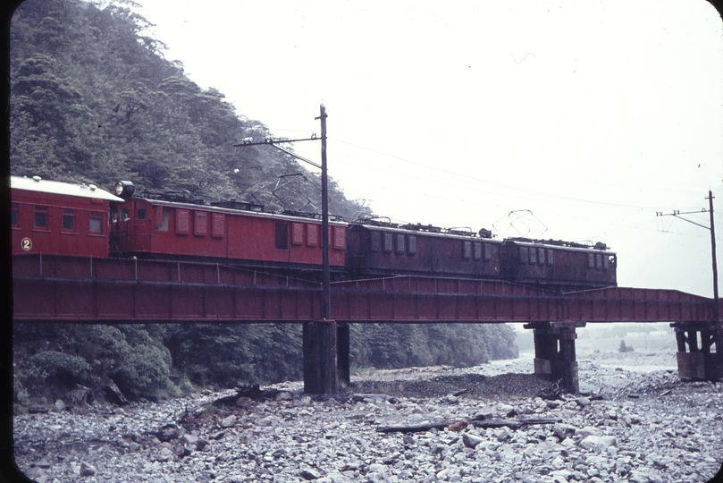 103780: Arthurs Pass Bridge. Up RES Special Eo 3 Eo 6 Eo 4