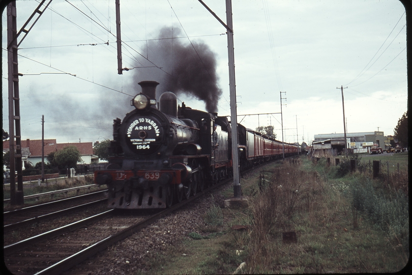 104107: Caulfield down side Down ARHS Special to Yarram D3 639 R 756