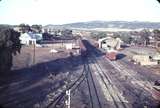 104304: Quorn Viewed from signal mast at North End ARHS Cars in No 1 Road