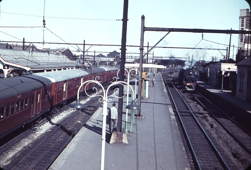 104714: Redfern Down single deck suburban and Down Light Engine 3640